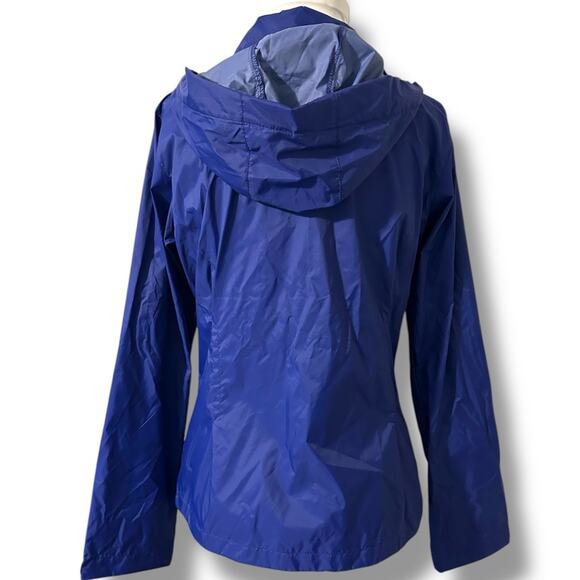 NWT Columbia Blue switchback Jacket Waterproof Lightweight windbreaker sz Medium - Picture 5 of 11